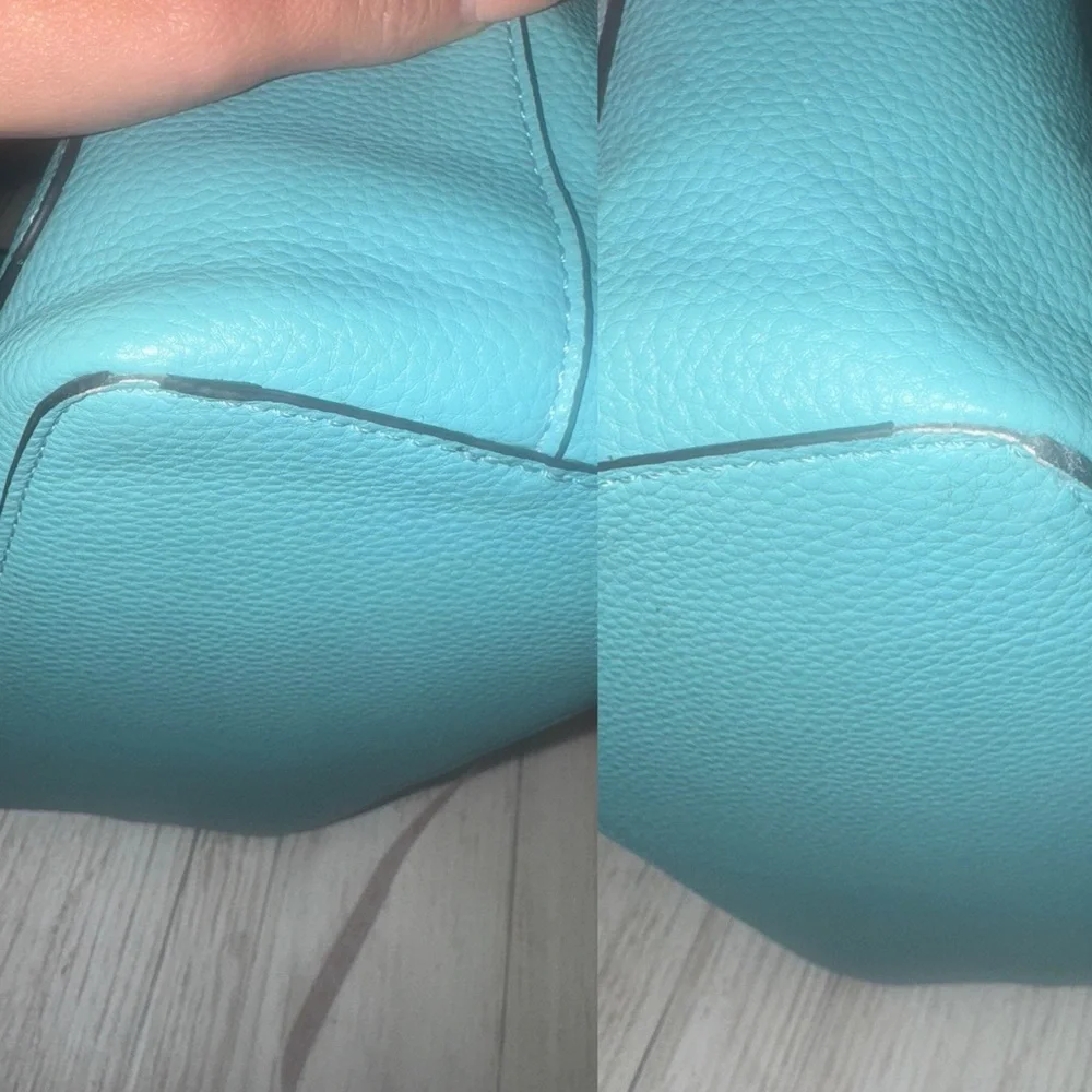 Nanette Lepore Baby Blue Crossbody Handbag Bag Purse